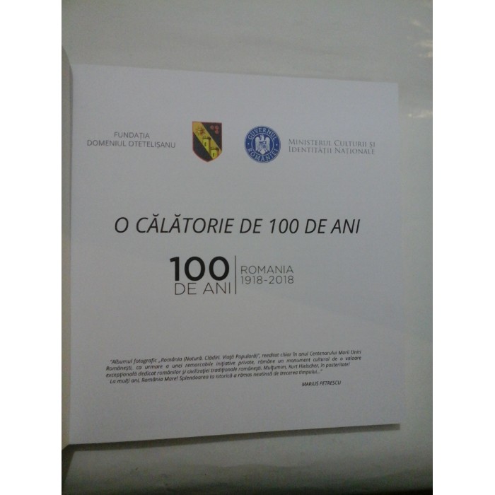 O calatorie de 100 de ani - Marius Petrescu